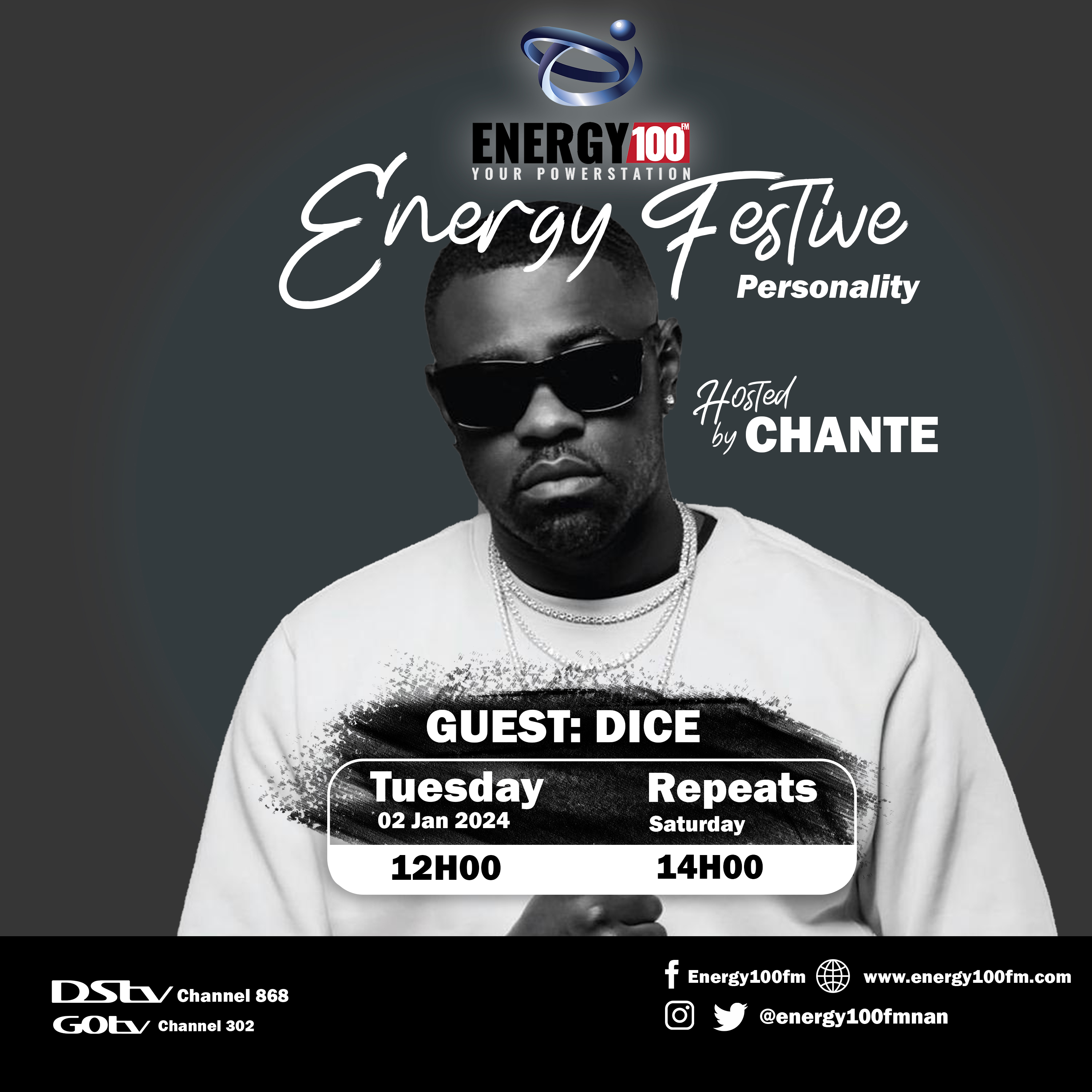 Energy100 FM - Dice Show