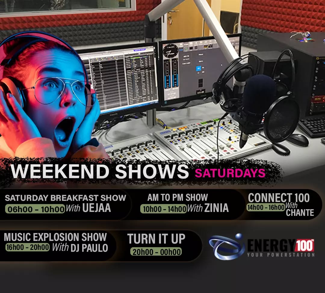 Energy100 Weekend Shows